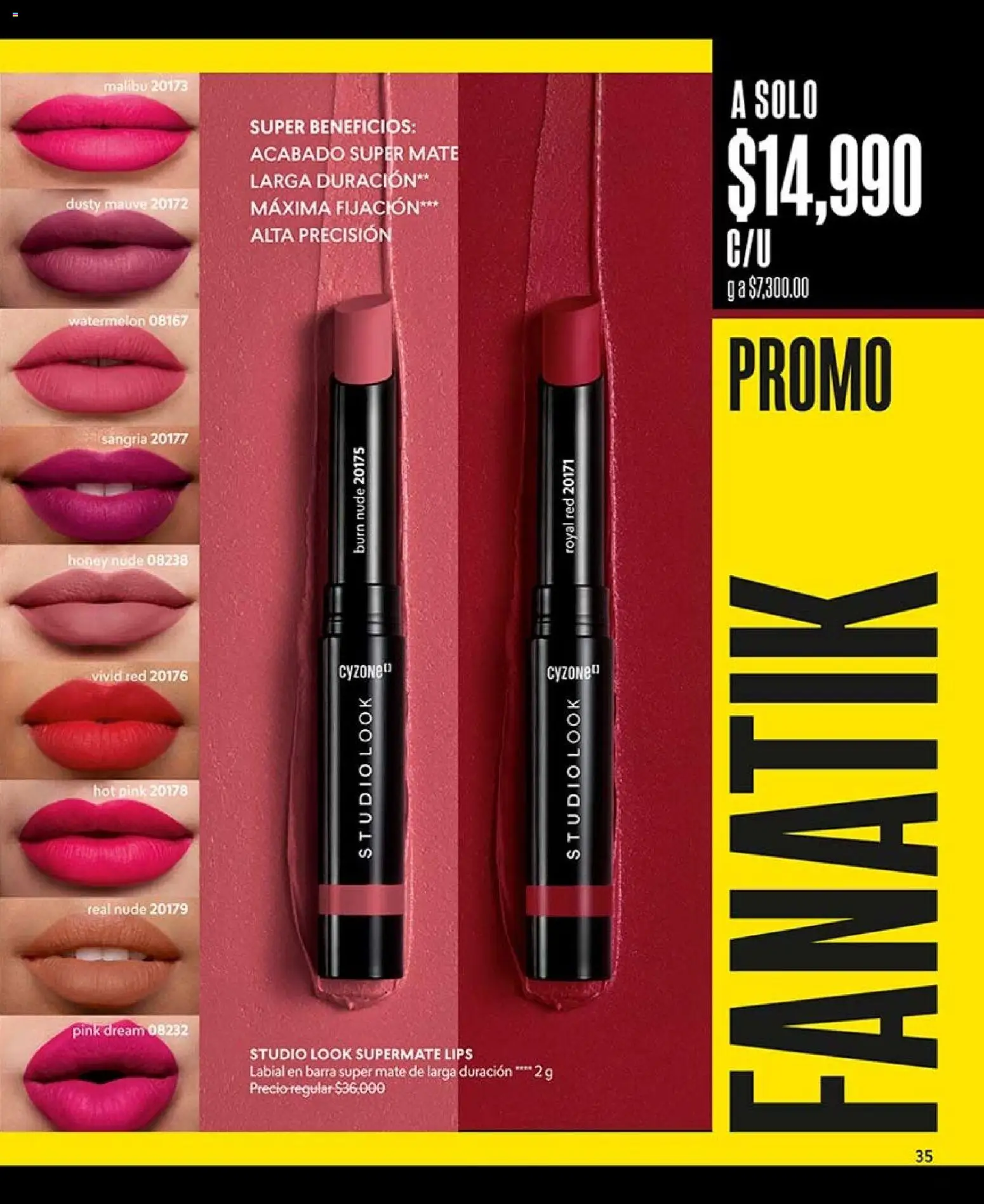 CyZone revista - valida desde el 17/08/2026 | Página: 35 | Productos: Malibú