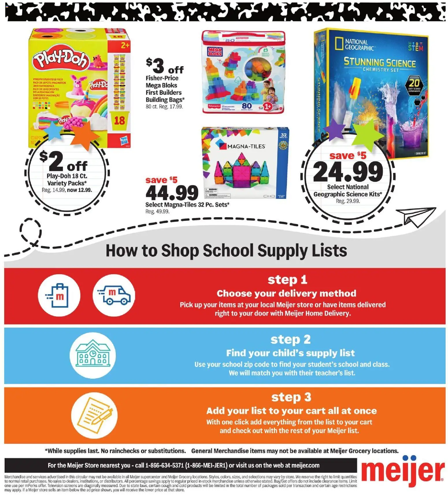 Meijer Back to School Deals - valid from 07/29/2026 | Page: 7 | Products: Television