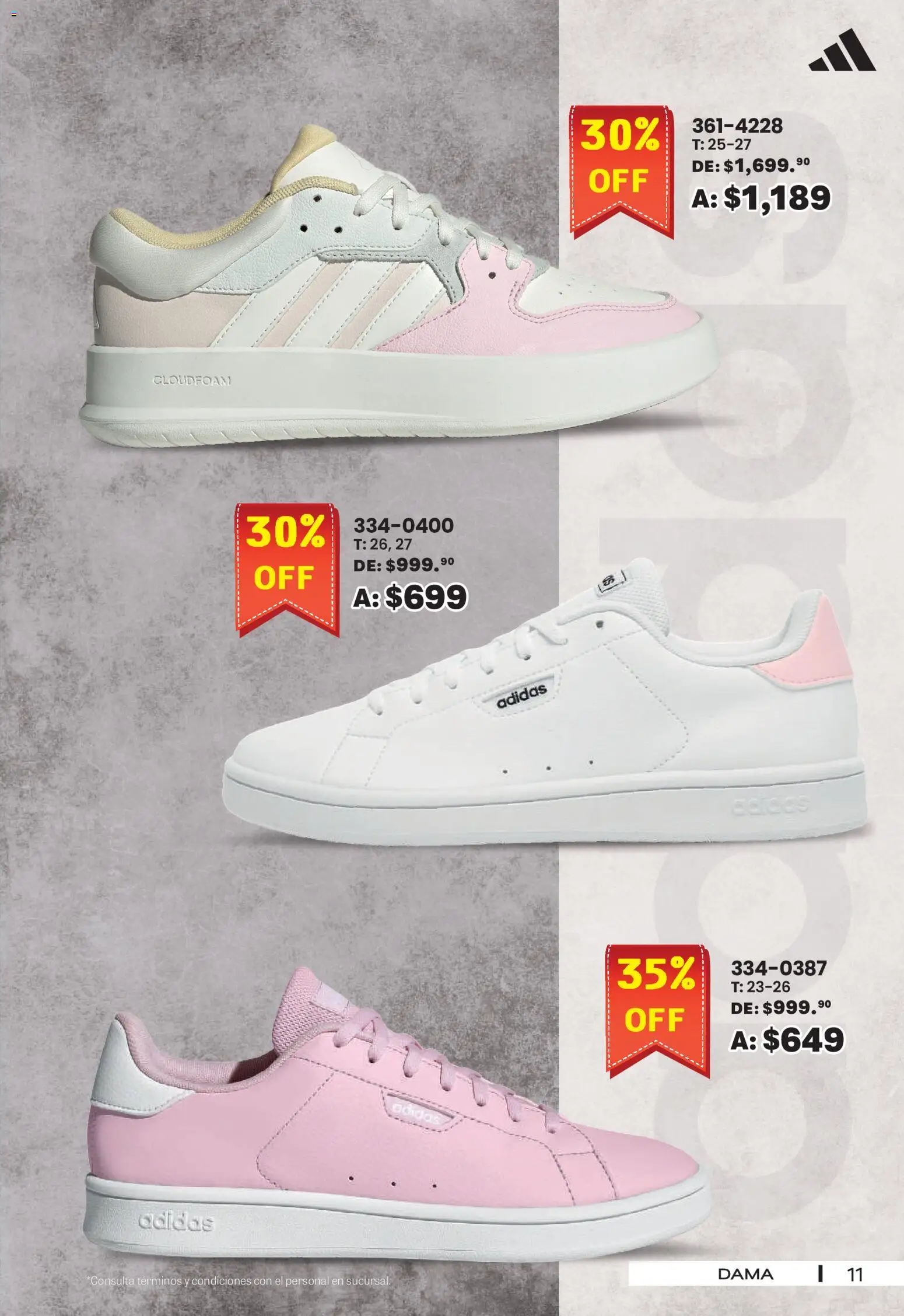 Nuevas ofertas de Andrea válidas en toda la República Mexicana desde el 30/08/2026. ¡Encuentra las mejores ofertas en Andrea - SPORT DAYS! | Página: 11