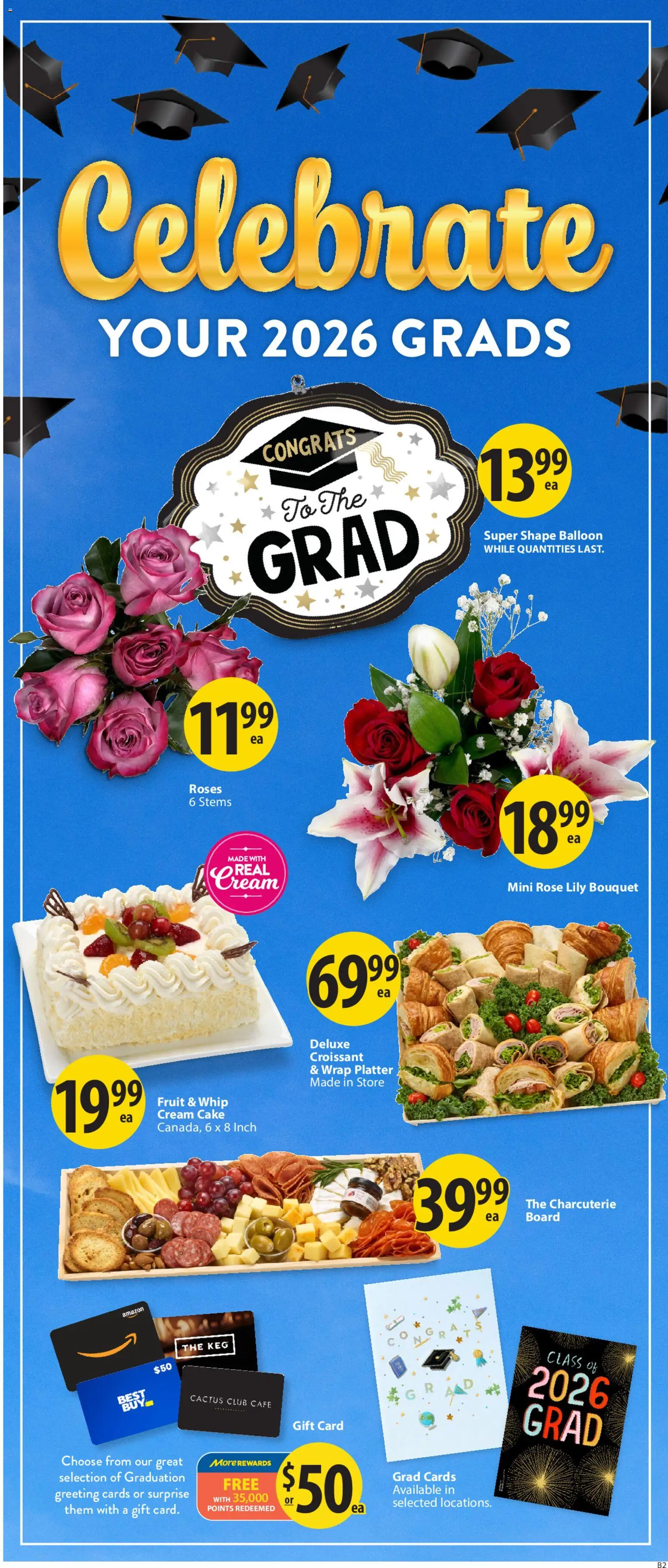 Save on foods flyer valid from 11.06.2026 | Page: 12 | Products: Cream