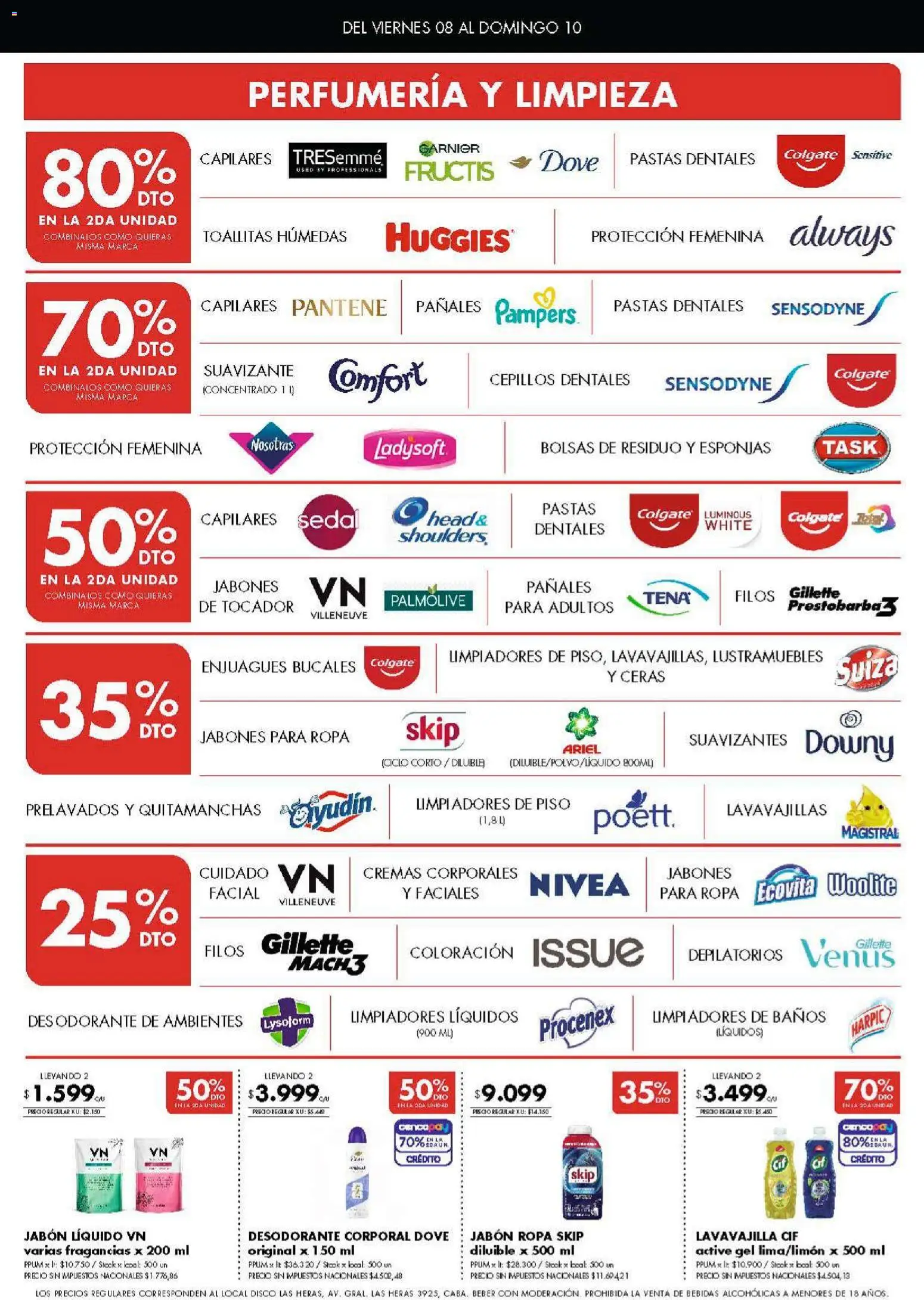 Disco - Superofertas │ válido desde el 08.05.2026 | Página: 6 | Productos: Lustramuebles, Lavavajillas, Toallitas húmedas, Jabón