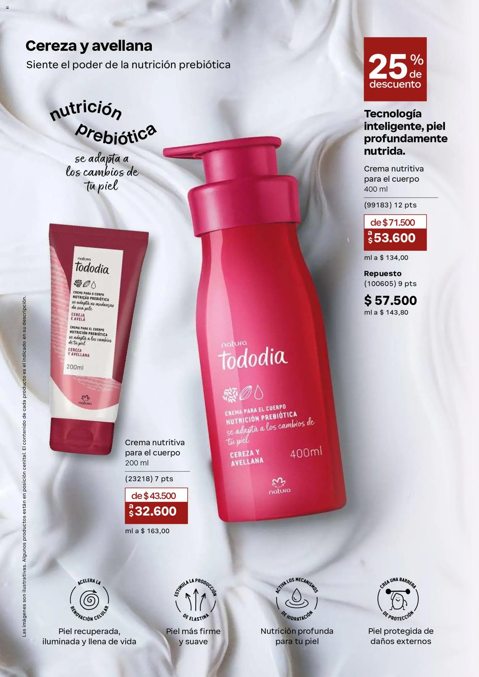 Natura revista - valida desde el 01/07/2026 | Página: 119 | Productos: Crema, Crema para el cuerpo