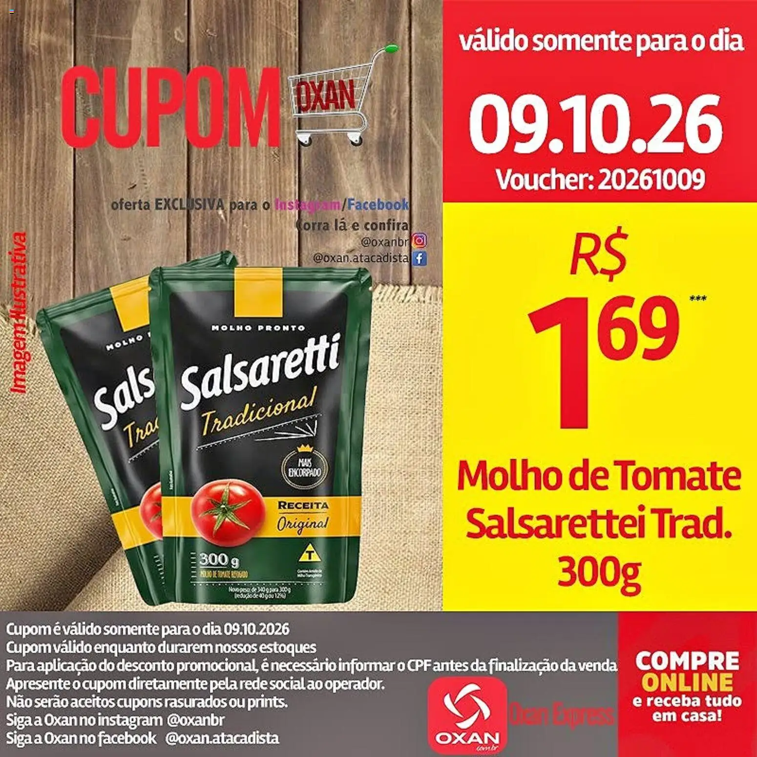 Oxan Atacadista Folheto - válido de 09/10/2026 | Página: 1