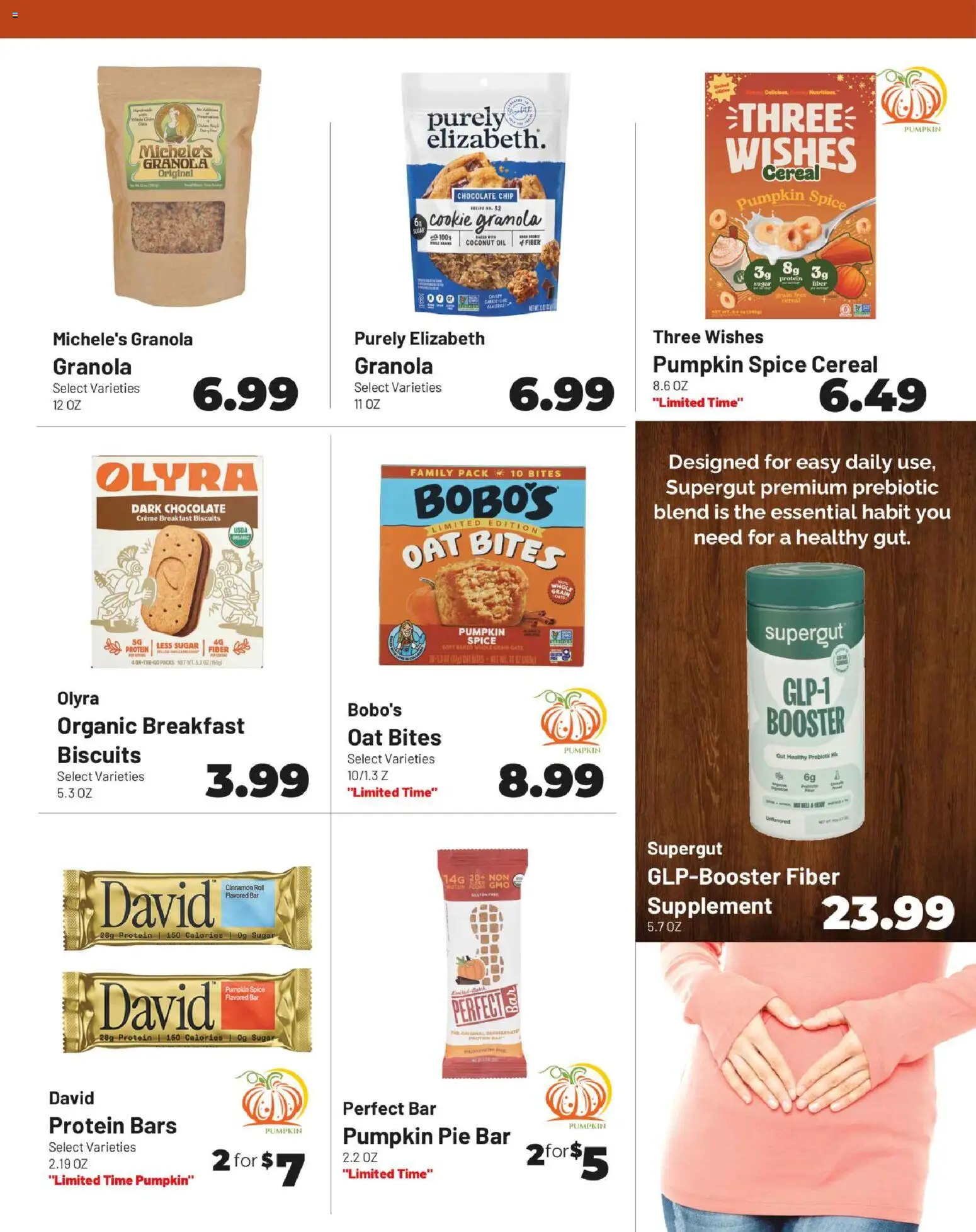 Harris Teeter Monthly Ad - valid from 09/09/2026 | Page: 5 | Products: Protein, Pumpkin Pie, Cereal, Coconut