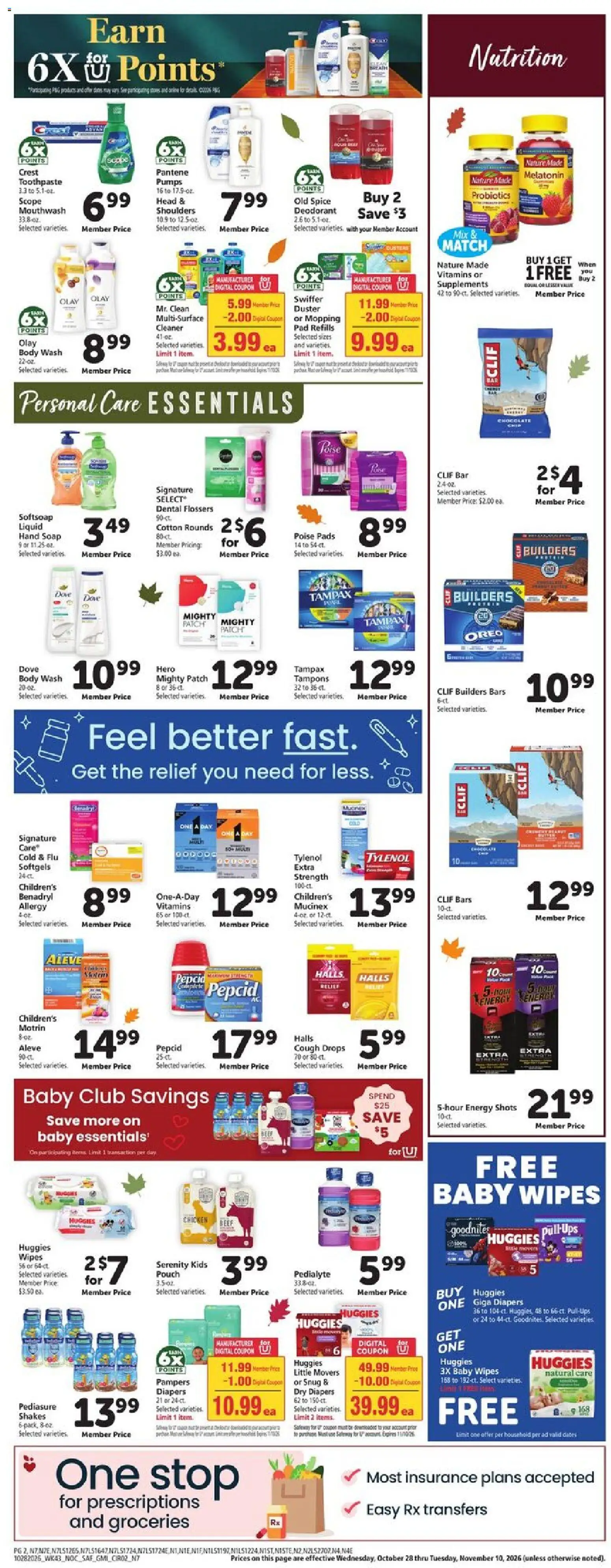 Safeway Weekly Ad - valid from 10/28/2026 | Page: 10