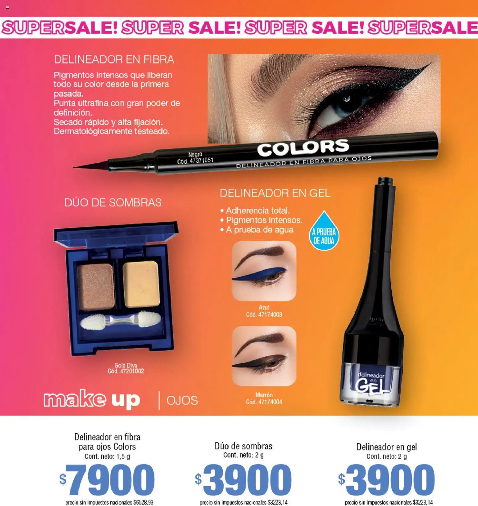 Millanel - Catálogo │ válido desde el 20/07/2026 | Página: 113 | Productos: Delineador, Agua