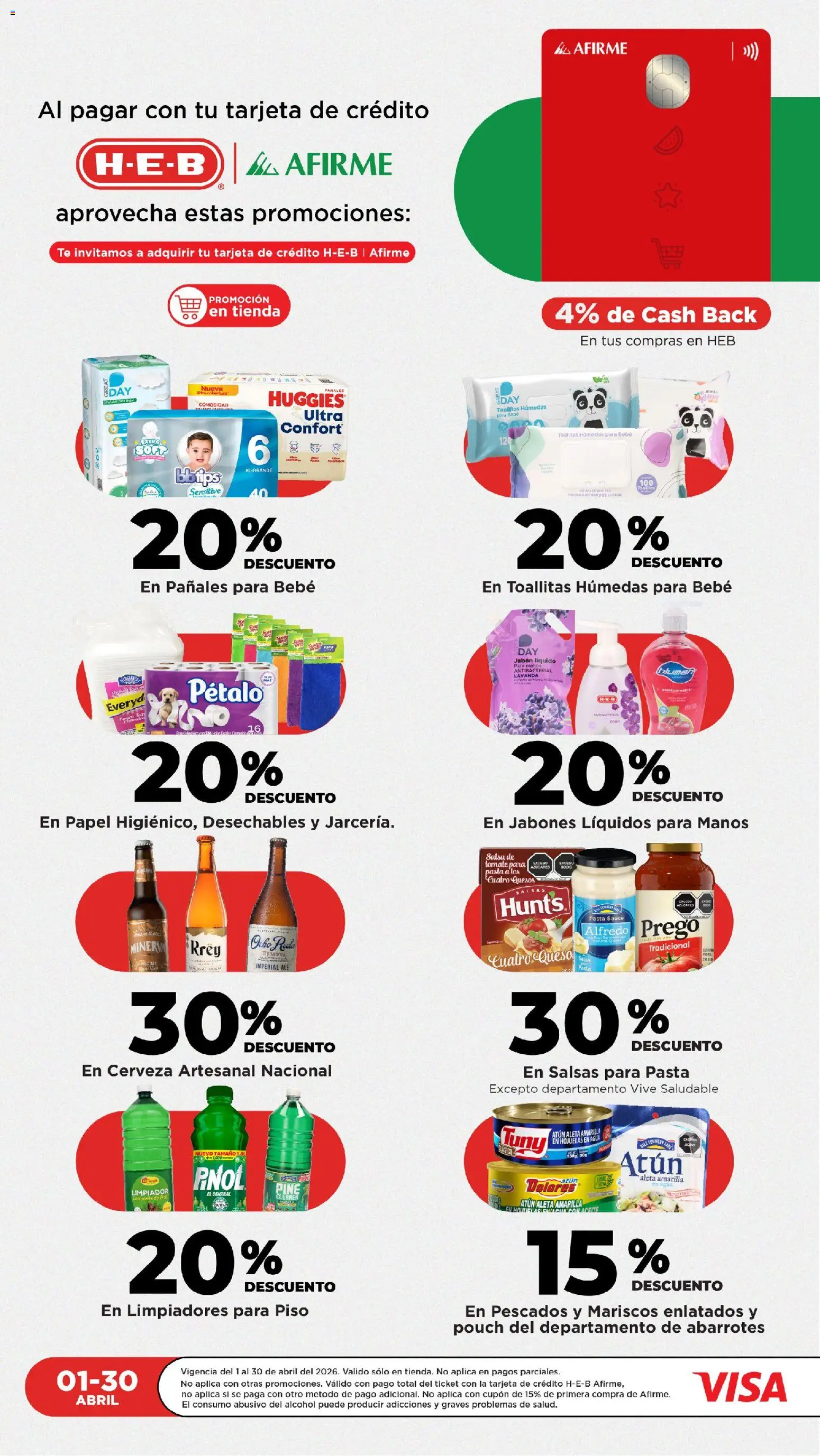 Nuevas ofertas de H-E-B válidas en toda la República Mexicana desde el 05.05.2026. ¡Encuentra las mejores ofertas en H-E-B folleto! | Página: 8