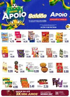 Apoio Mineiro - Ofertas da semana - Pré-Visualização do folheto da loja Apoio Mineiro, válido de 22/06/2026