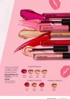 Vista previa Mary Kay catálogo válido desde el 01.05.2026 | Página: 57 | Productos: Brillo