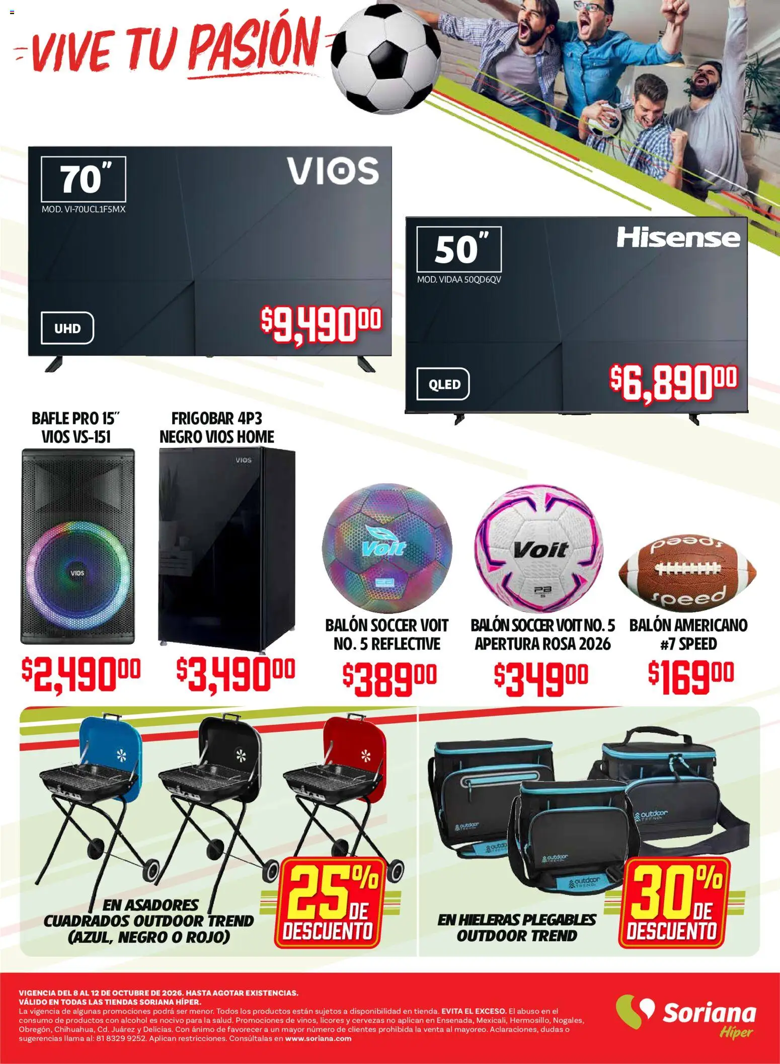 Nuevas ofertas de Soriana válidas en toda la República Mexicana desde el 08/10/2026. ¡Encuentra las mejores ofertas en Soriana folleto! | Página: 2