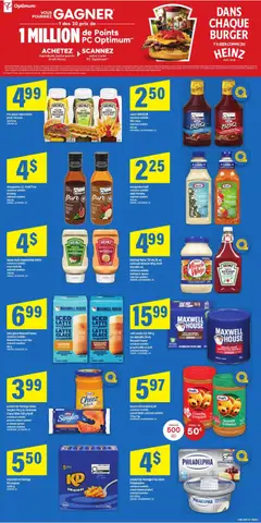 Preview of Maxi weekly flyer / circulaire from shop Maxi valid from Jun 25, 2026 | Page: 11 | Products: Ketchup, Cream, PC, Chicken