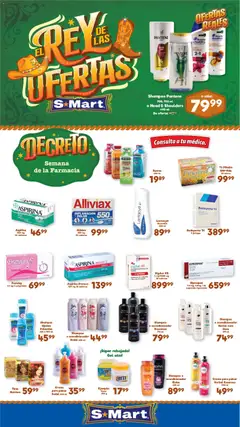 Vista previa de S-Mart folleto Ofertas de feria Chihuahua, nuevo folleto de la tienda, válido en México a partir del 14/07/2026