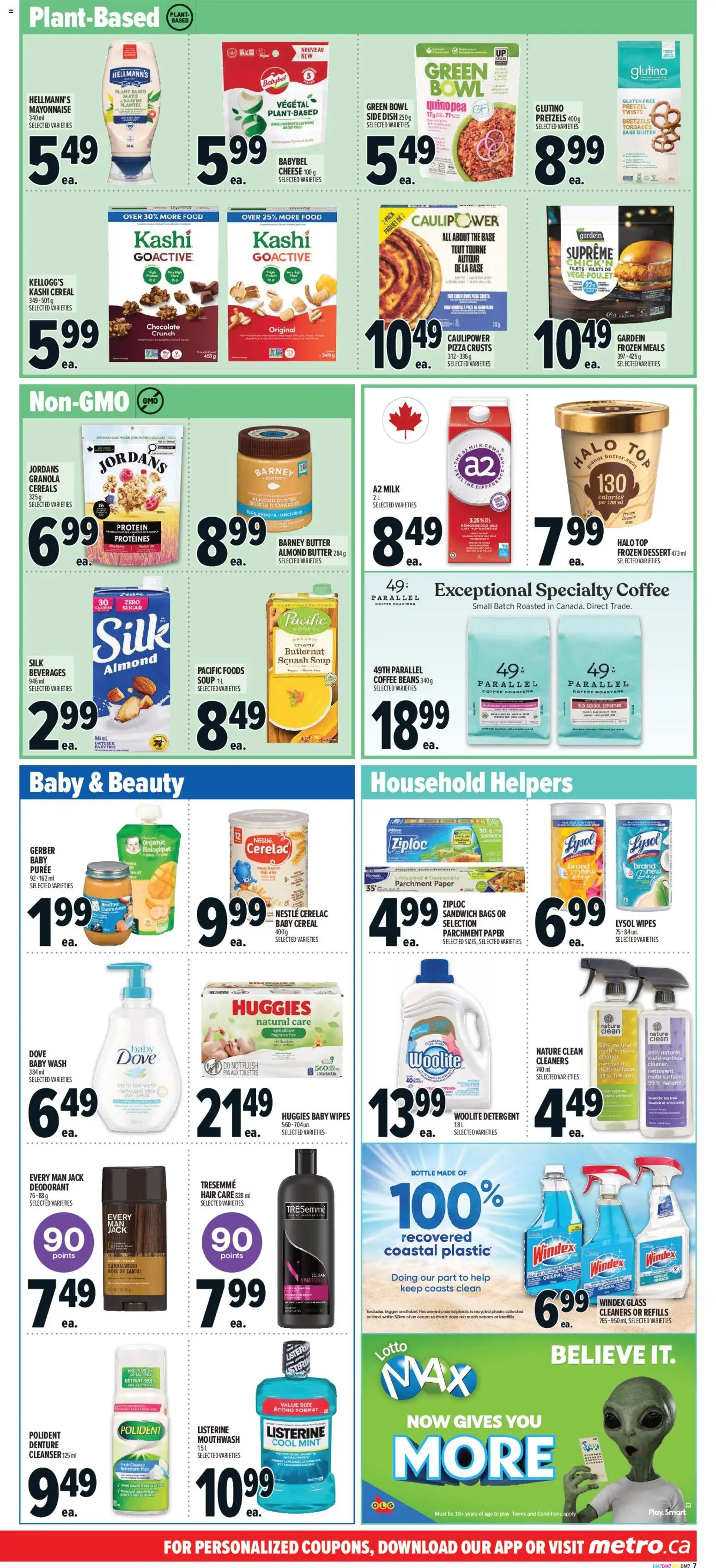 Metro flyer valid from 16.04.2026 | Page: 12 | Products: Tea, Deodorant, Milk, Pizza