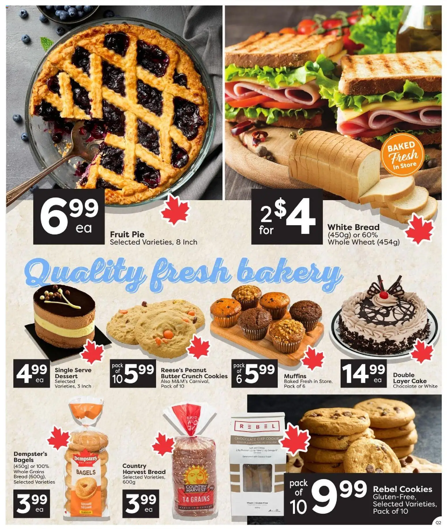 Quality Foods flyer valid from Sep 17, 2026 | Page: 5 | Products: Coconut, Muffins, Dessert, Chocolate
