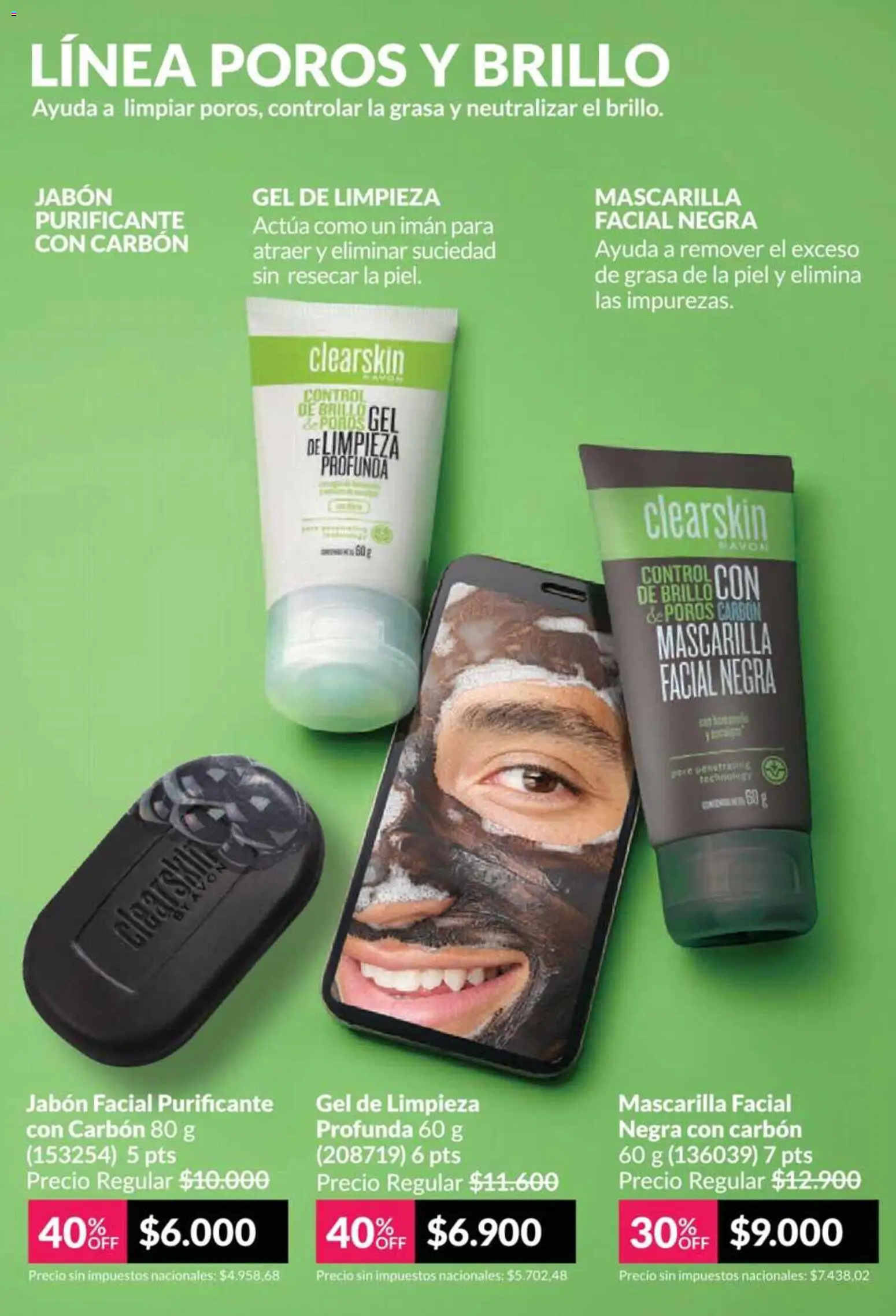 Catálogo AVON Campaña 5/2026 │ válido desde el 01.05.2026 | Página: 139 | Productos: Mascarilla, Brillo, Jabón, Imán
