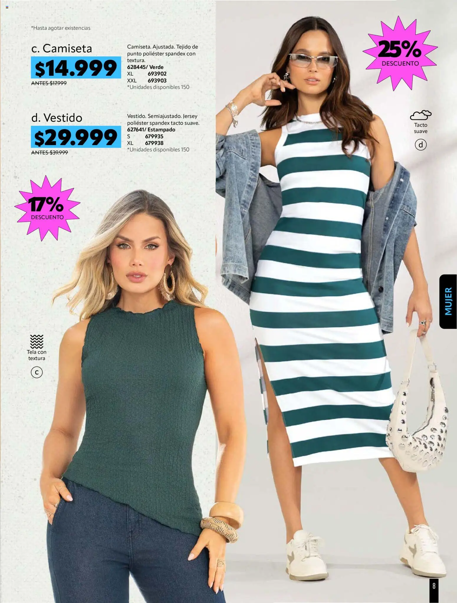 Pacifika revista - valida desde el 21/07/2026 | Página: 172 | Productos: Camiseta, Vestido