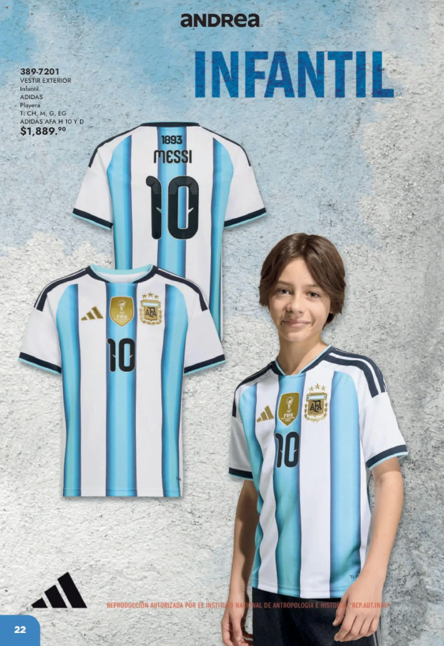 Nuevas ofertas de Andrea válidas en toda la República Mexicana desde el 17.05.2026. ¡Encuentra las mejores ofertas en Andrea catálogo Listos para ganar! | Página: 22 | Productos: Playera