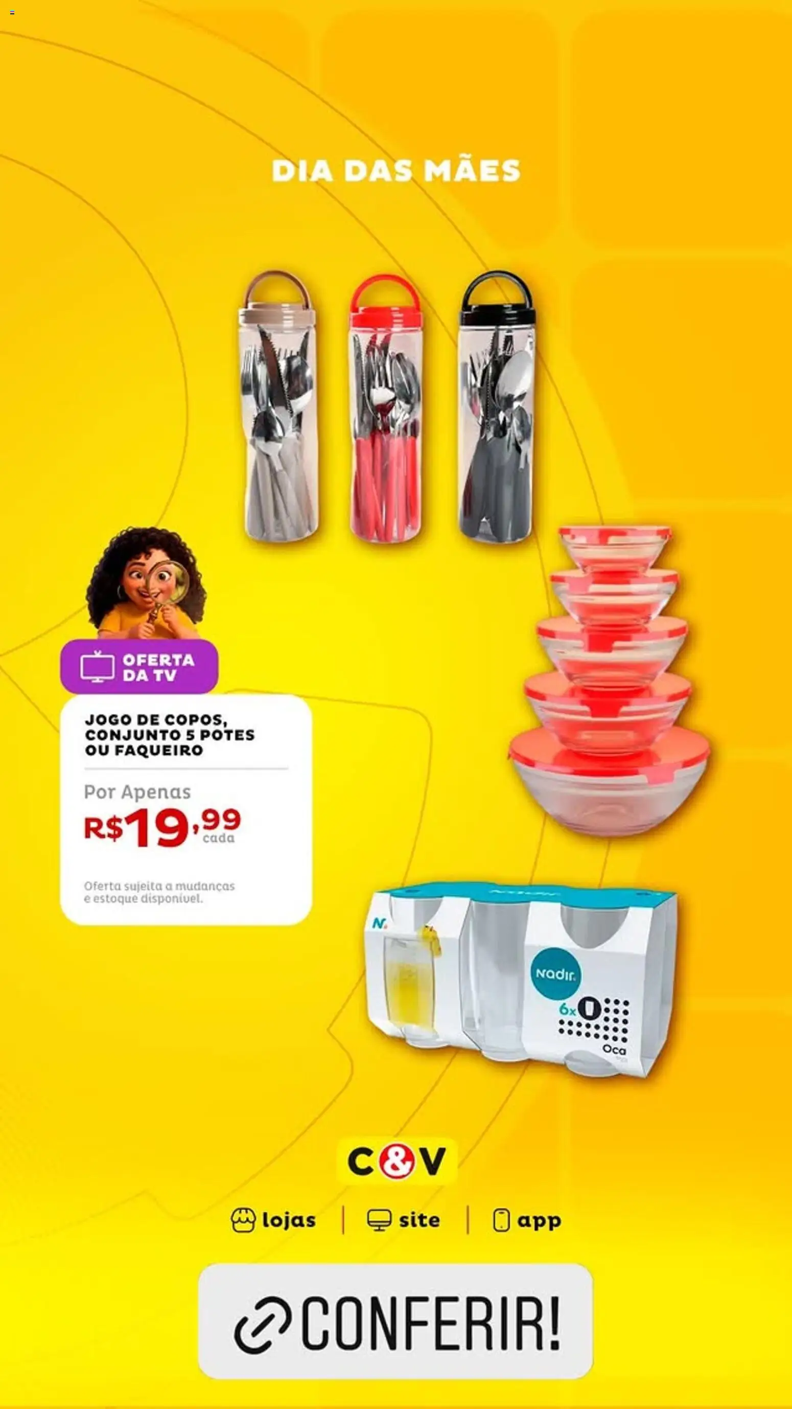 Casa e Video Folheto - válido de 11.05.2026 | Página: 7 | Produtos: Tv, Potes