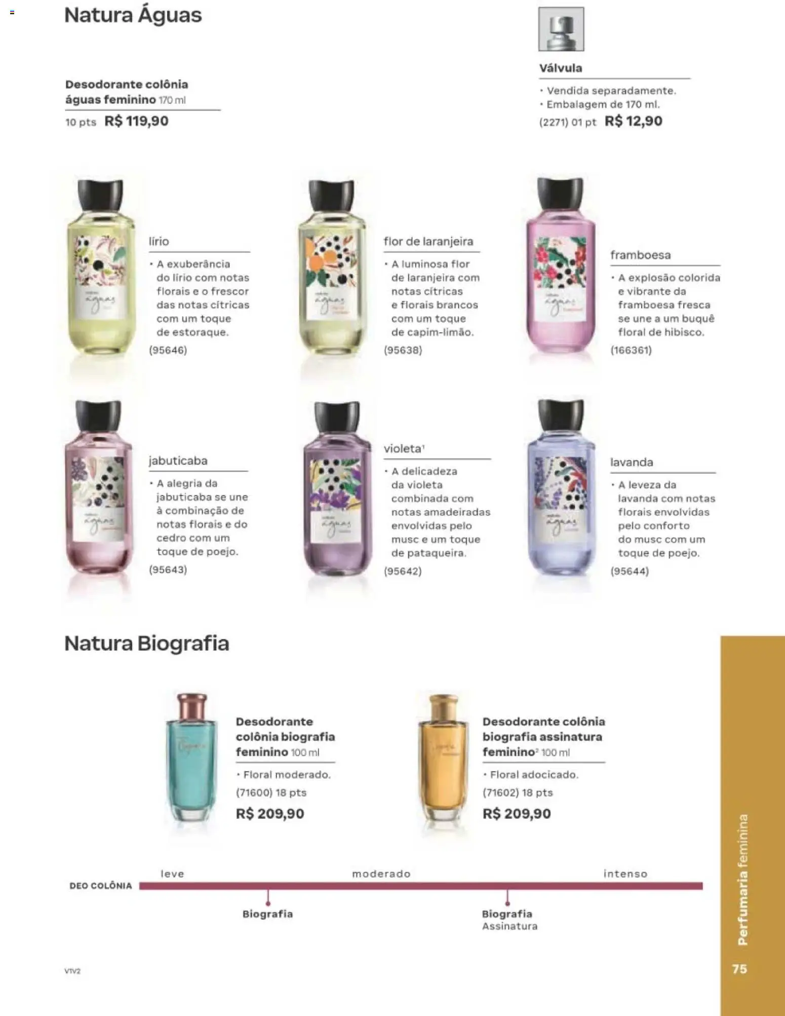Natura Folheto - válido de 22/06/2026 | Página: 75 | Produtos: Desodorante