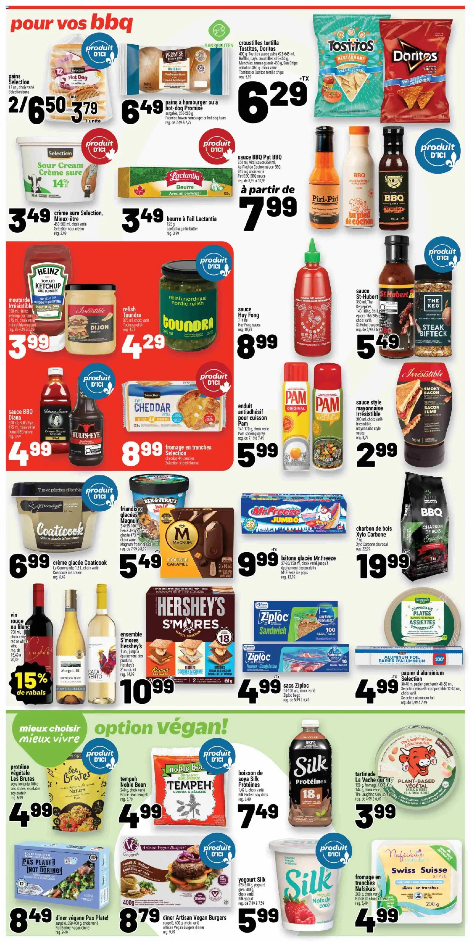 Metro flyer valid from Jul 9, 2026 | Page: 19 | Products: Sour cream, Butter, Cheese, Chocolate