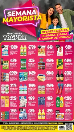 Vista previa Yaguar - Oferta Semanal Córdoba válido desde el 18.05.2026