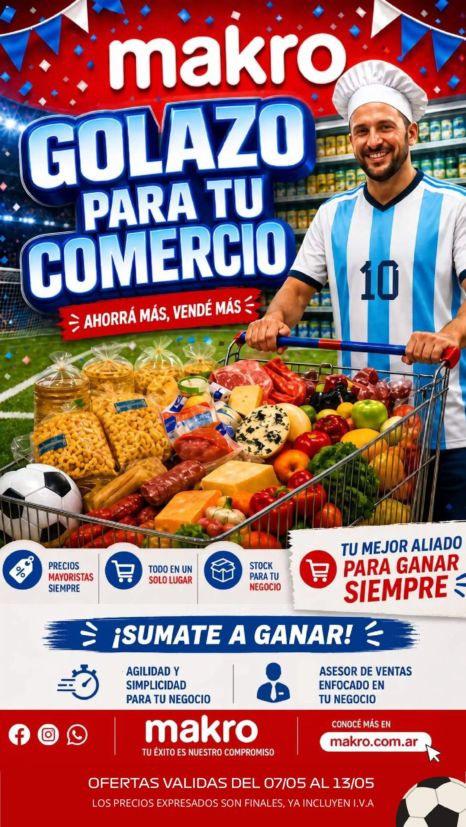 Makro Ofertas GASTRONÓMICO │ válido desde el 07.05.2026 | Página: 1