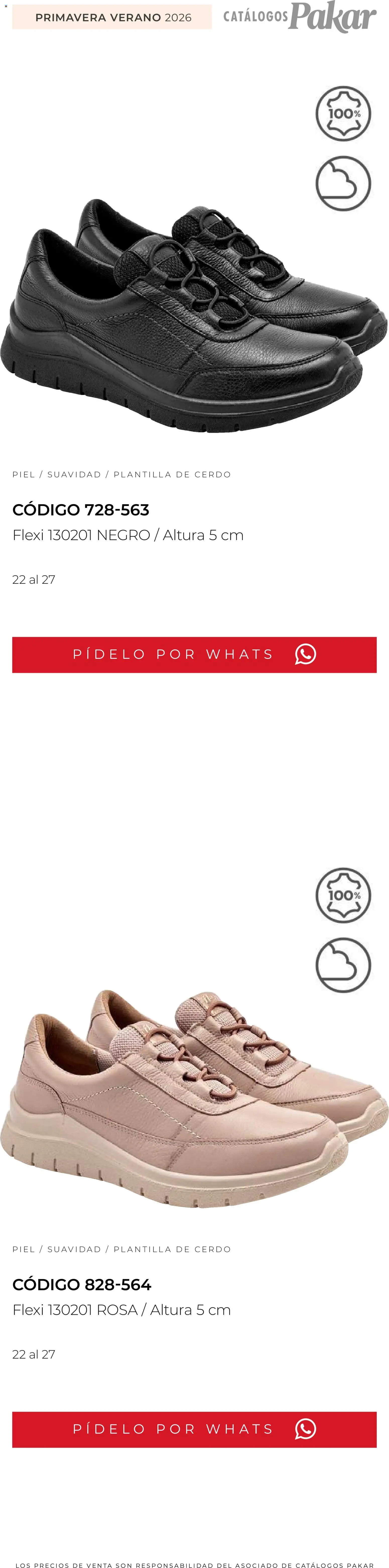 Nuevas ofertas de SC Pakar válidas en toda la República Mexicana desde el 04/03/2026. ¡Encuentra las mejores ofertas en SC Pakar catálogo Flexi PV26! | Página: 103 | Productos: Cerdo