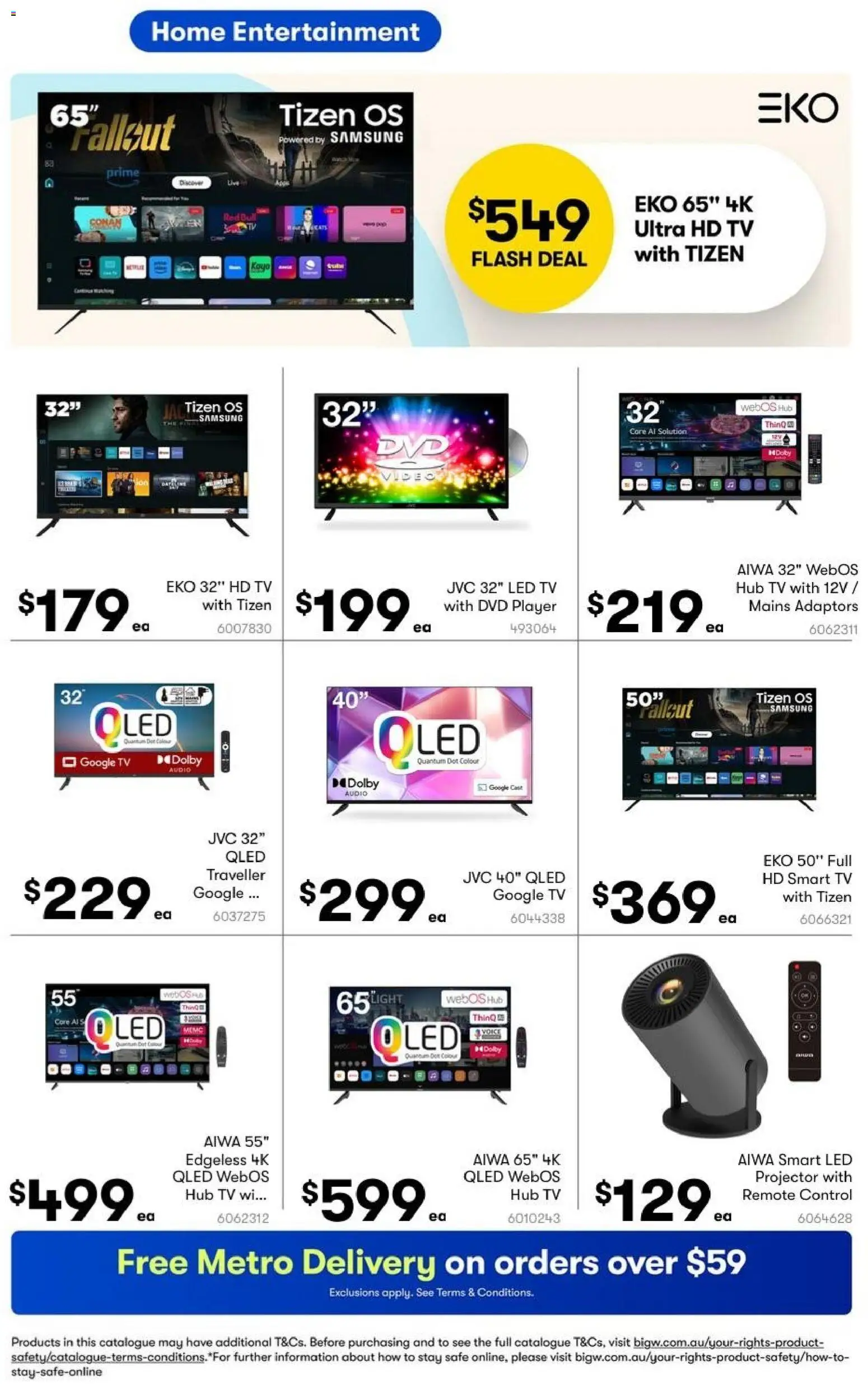 Big W catalogue - valid from 20/08/2026 | Page: 34 | Products: Light, Audio, Player, Safe