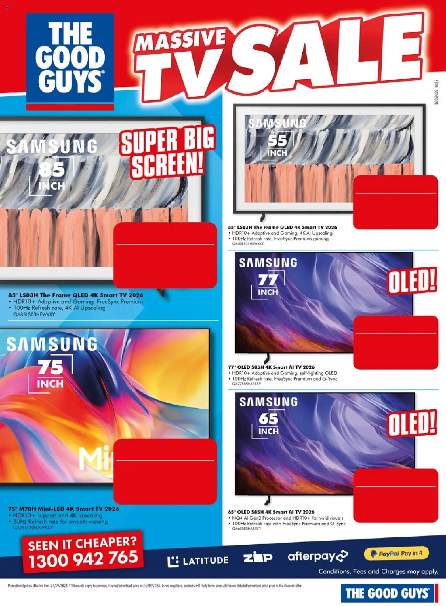 The Good Guys catalogue - valid from 24/09/2026 | Page: 3