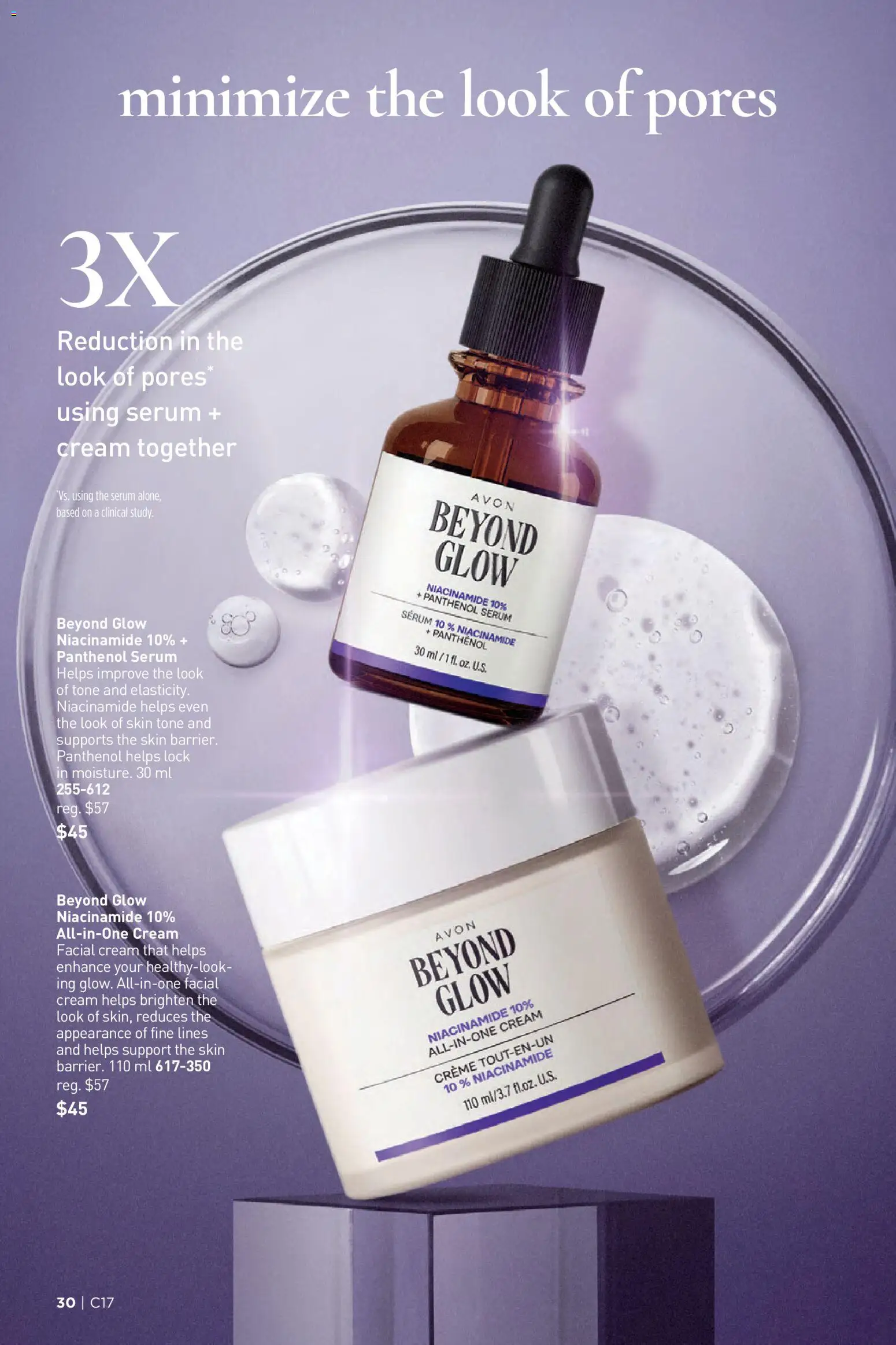 Avon flyer valid from Aug 13, 2026 | Page: 30 | Products: Cream