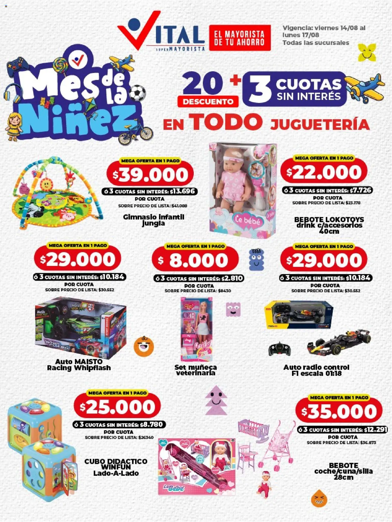 Vital - Ofertas fin BAHIA BLANCA │ válido desde el 14/08/2026 | Página: 2 | Productos: Radio, Sobre