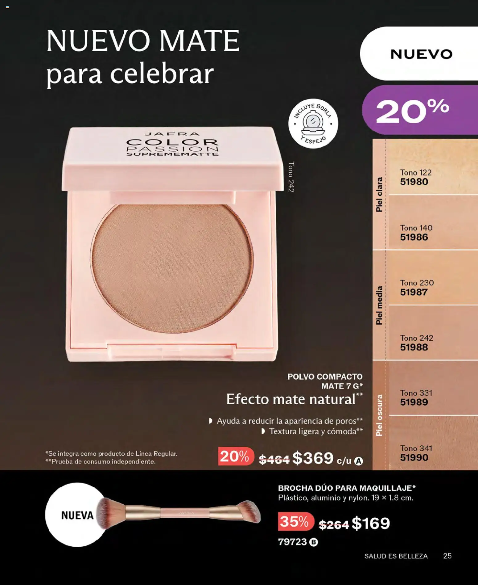 Nuevas ofertas de JAFRA válidas en toda la República Mexicana desde el 01/09/2026. ¡Encuentra las mejores ofertas en JAFRA catálogo! | Página: 25