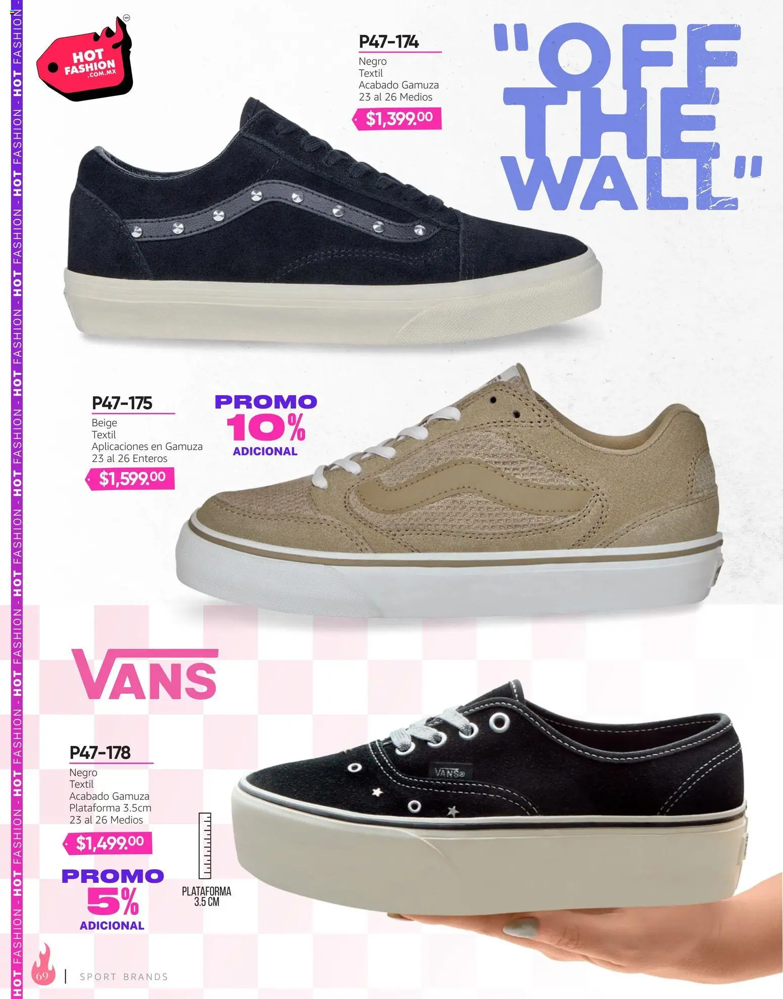 Nuevas ofertas de Cklass válidas en toda la República Mexicana desde el 03/08/2026. ¡Encuentra las mejores ofertas en Cklass catálogo Hot Fashion Ropa! | Página: 151 | Productos: Gamuza