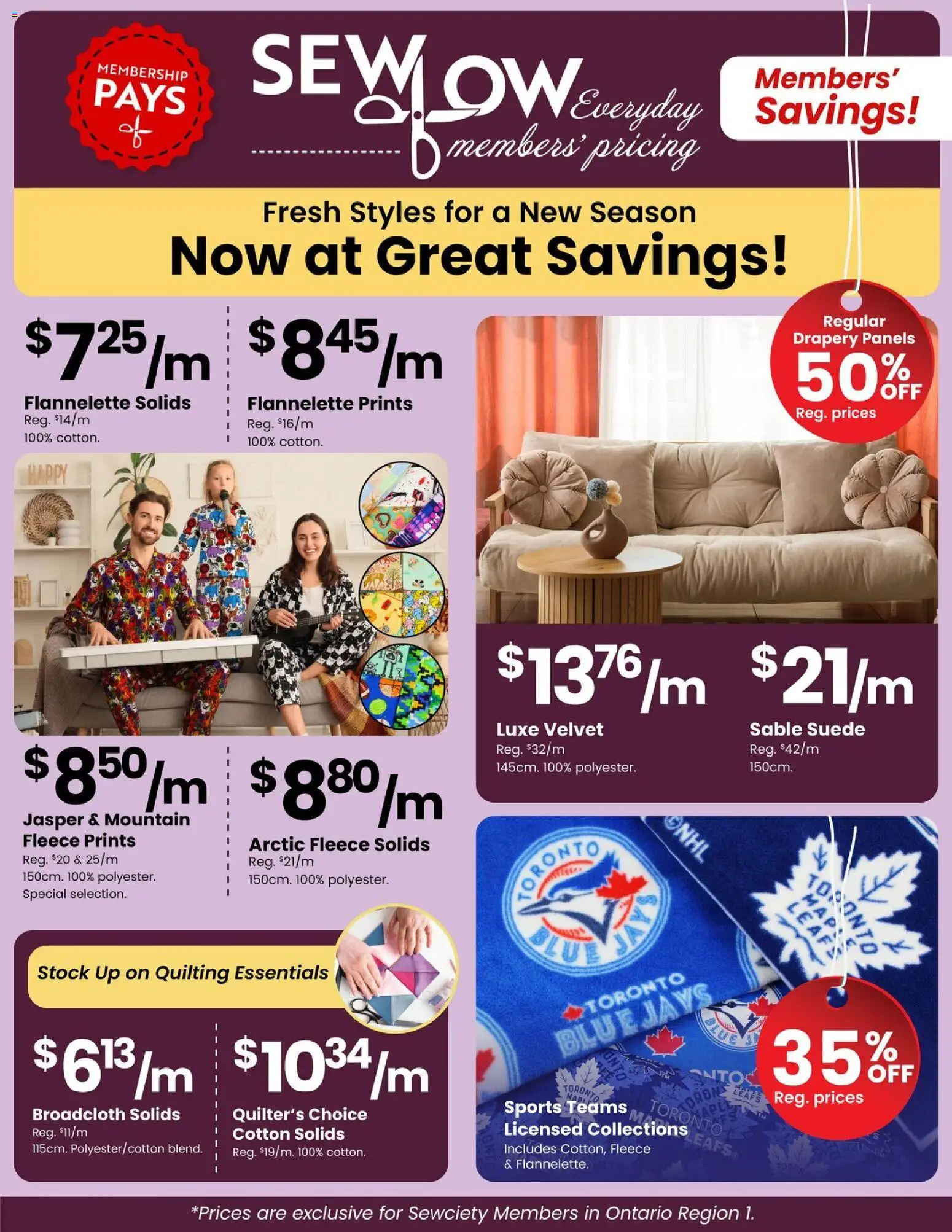 Fabricland flyer valid from Sep 1, 2026 | Page: 3