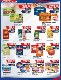 Vista previa Maxiconsumo ofertas válido desde el 27.04.2026 | Página: 4 | Productos: Aceite, Queso, Té, Picadillo