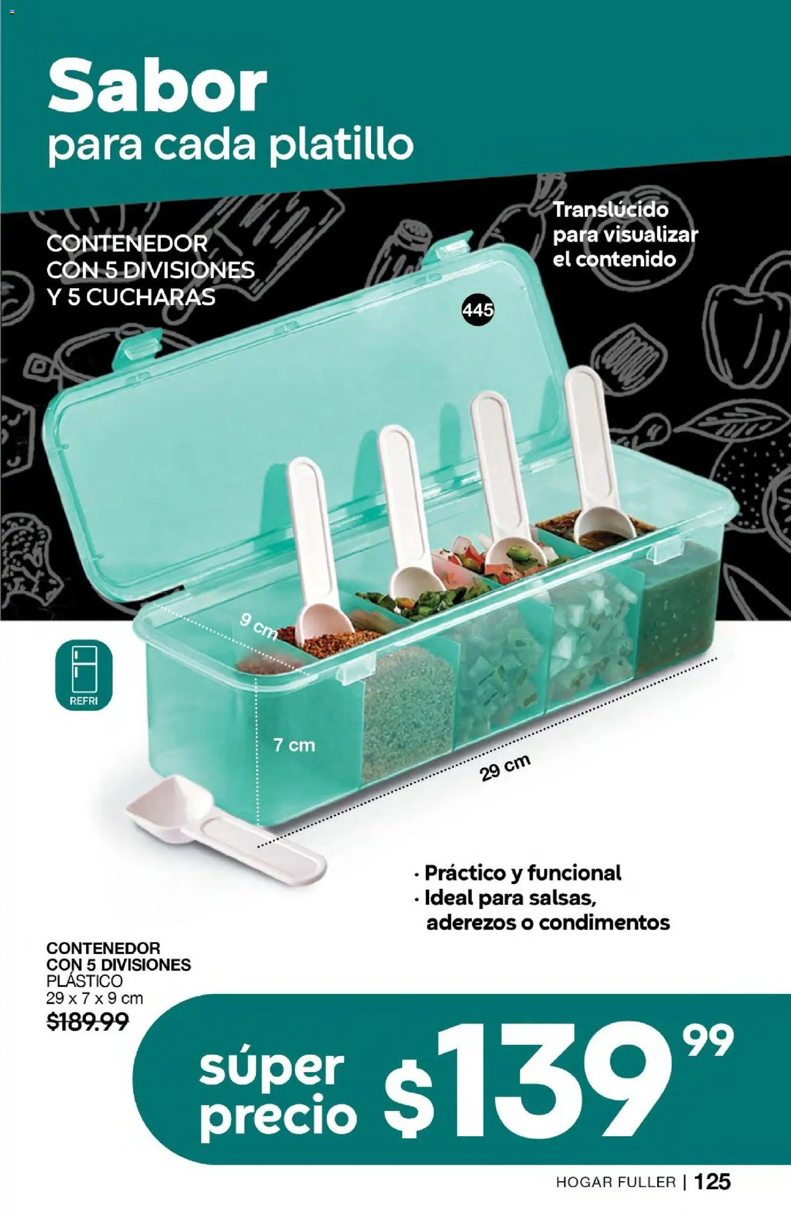 Nuevas ofertas de Fuller válidas en toda la República Mexicana desde el 24.06.2026. ¡Encuentra las mejores ofertas en Fuller campaña 6 2026! | Página: 103 | Productos: Contenedor