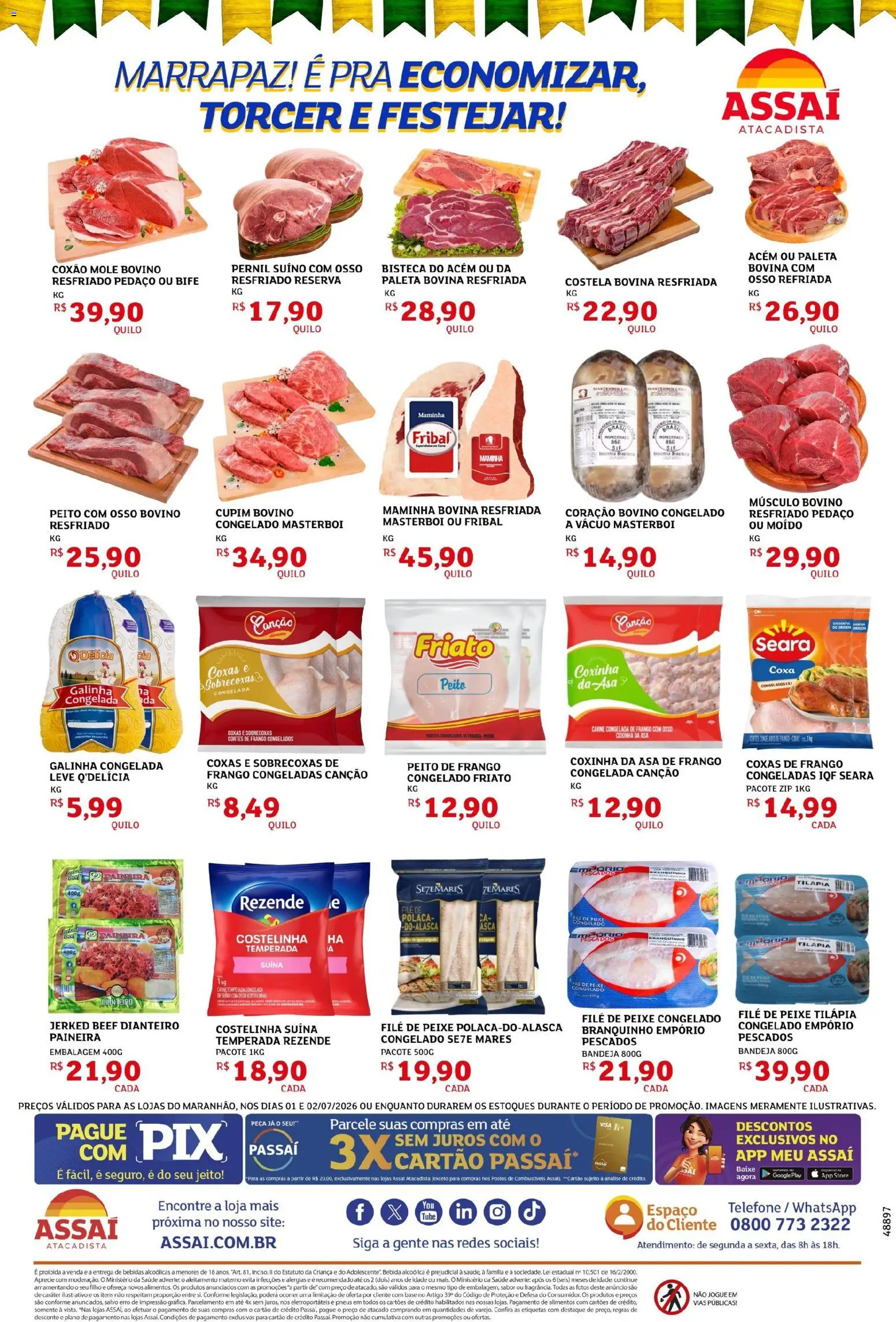 Assaí Atacadista Folheto - válido de 01/07/2026 | Página: 2