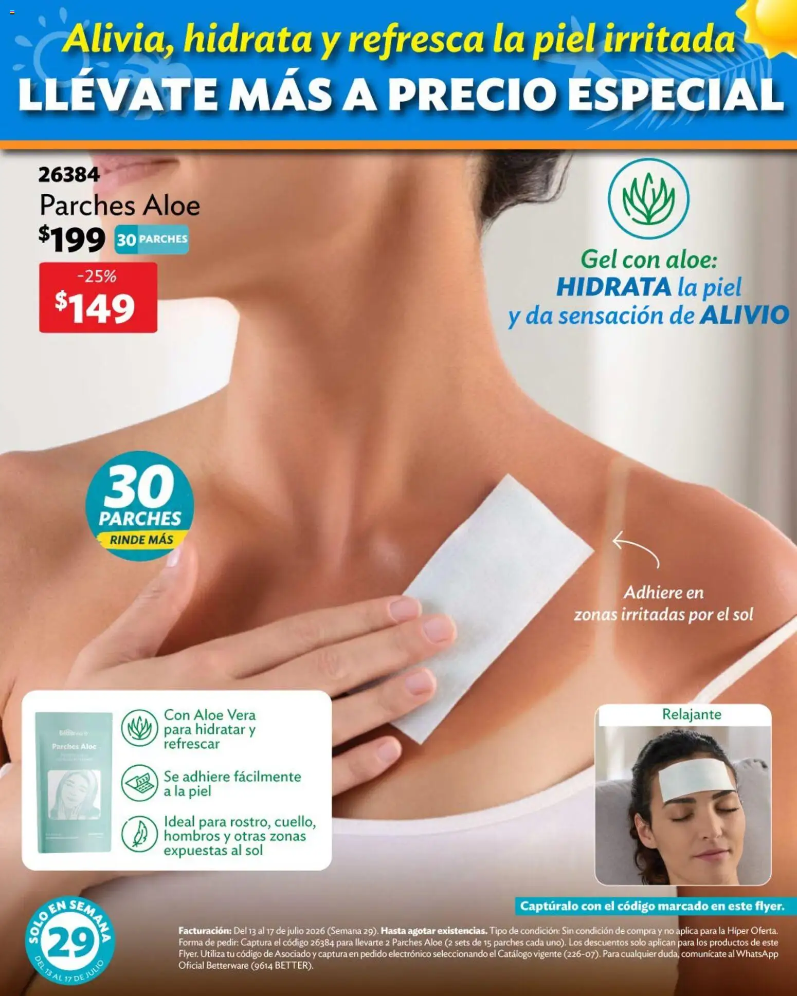Nuevas ofertas de Betterware válidas en toda la República Mexicana desde el 13/07/2026. ¡Encuentra las mejores ofertas en Betterware catálogo Verano de ofertas! | Página: 10