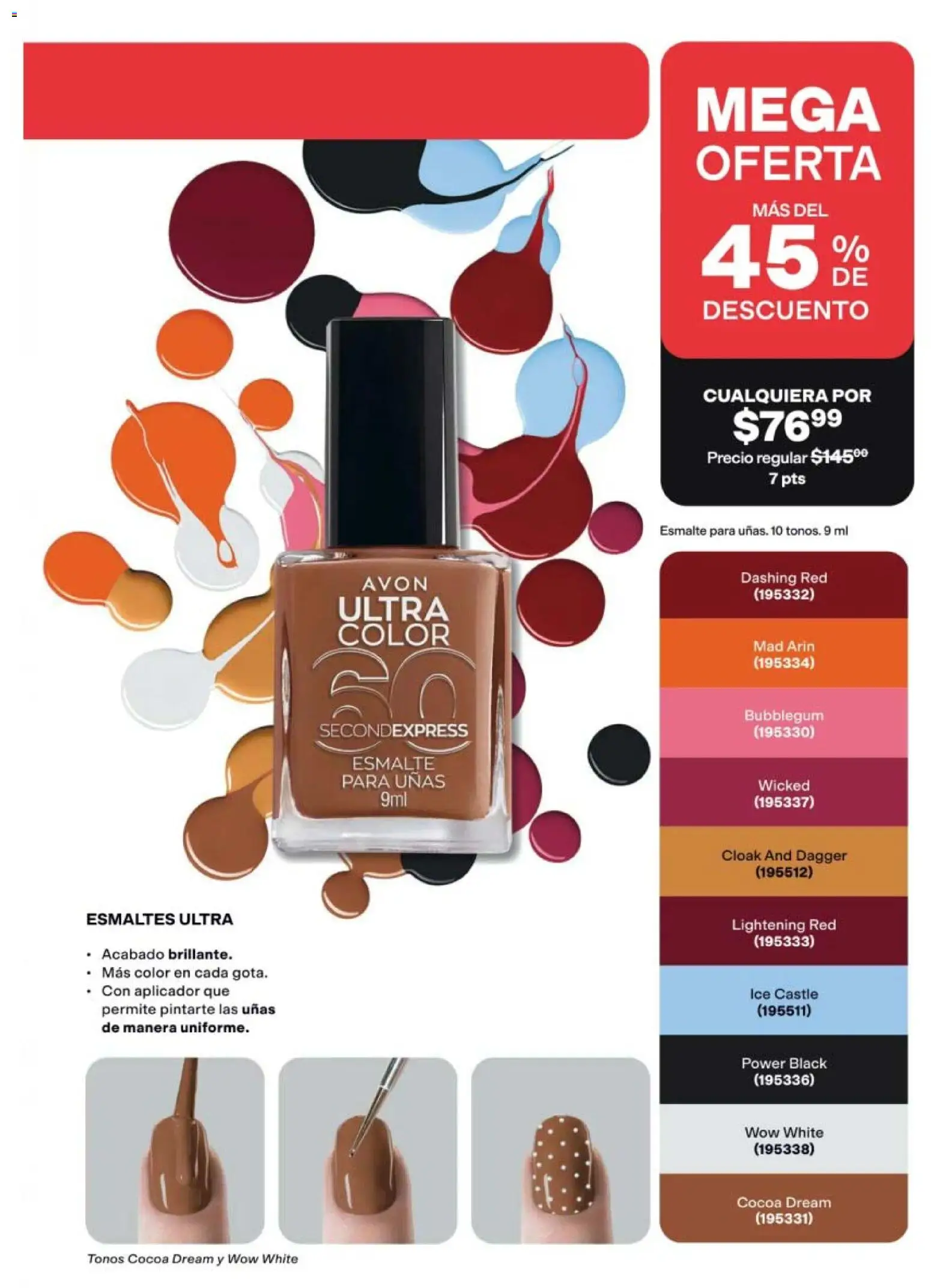 Nuevas ofertas de AVON válidas en toda la República Mexicana desde el 21/08/2026. ¡Encuentra las mejores ofertas en AVON campaña 13 2026! | Página: 161