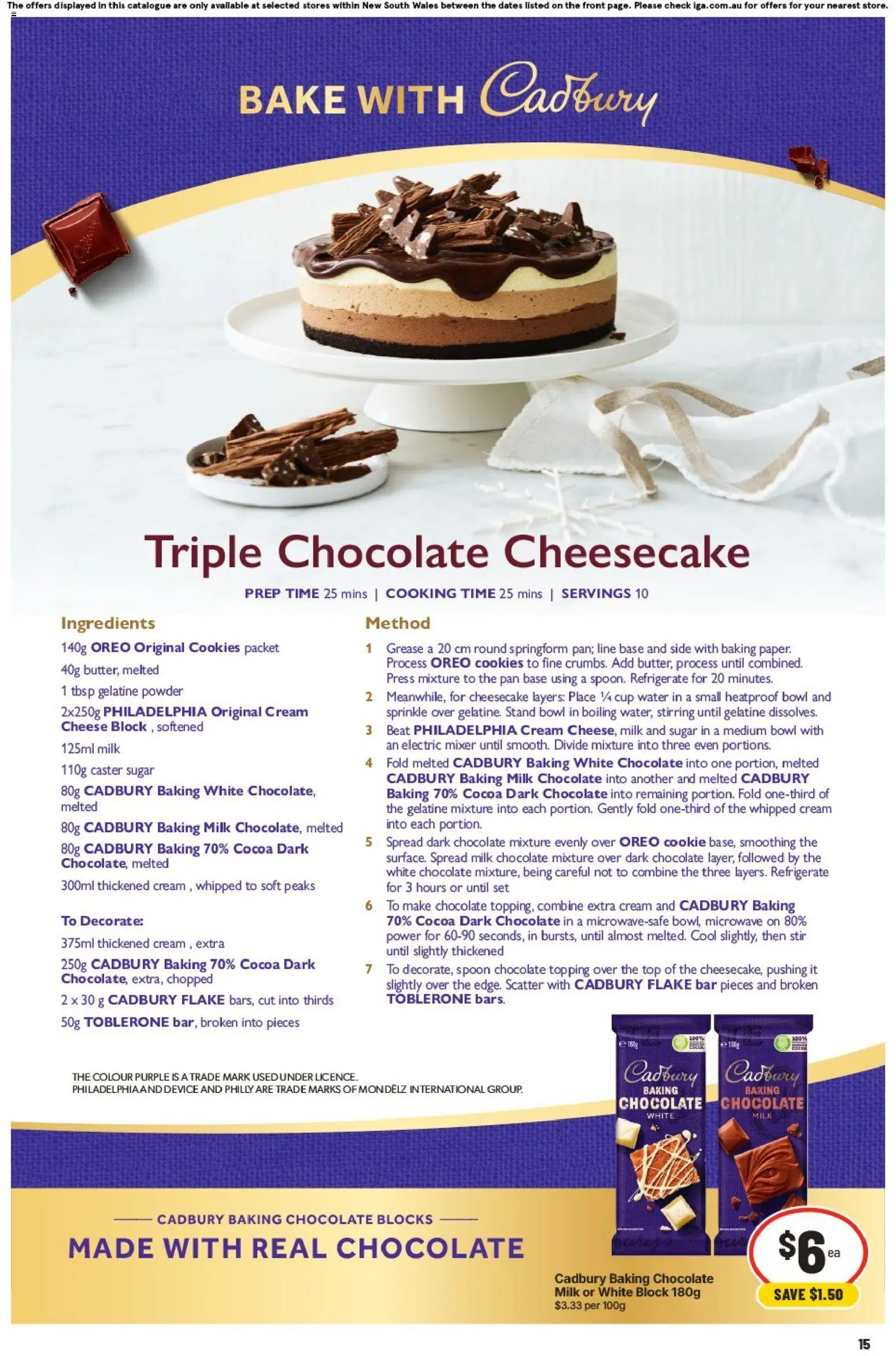IGA catalogue - valid from 02/09/2026 | Page: 14 | Products: White chocolate, Cookies, Press, Spread