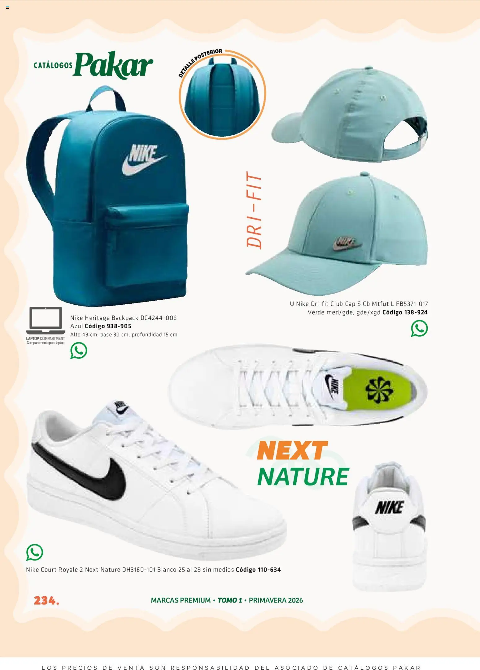 Nuevas ofertas de SC Pakar válidas en toda la República Mexicana desde el 27/02/2026. ¡Encuentra las mejores ofertas en SC Pakar catálogo Premium Men Tomo 1! | Página: 234