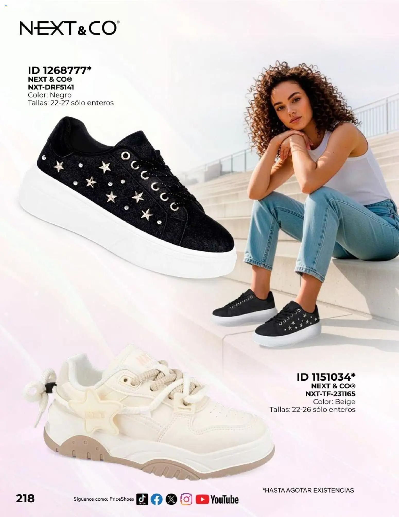 Nuevas ofertas de Price Shoes válidas en toda la República Mexicana desde el 09.05.2026. ¡Encuentra las mejores ofertas en Price Shoes catálogo Exclusivos! | Página: 218