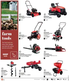 Preview of Home Hardware flyer - Farm and rural living from shop Home Hardware valid from 02.04.2026 | Page: 14 | Products: Backpack, Mower