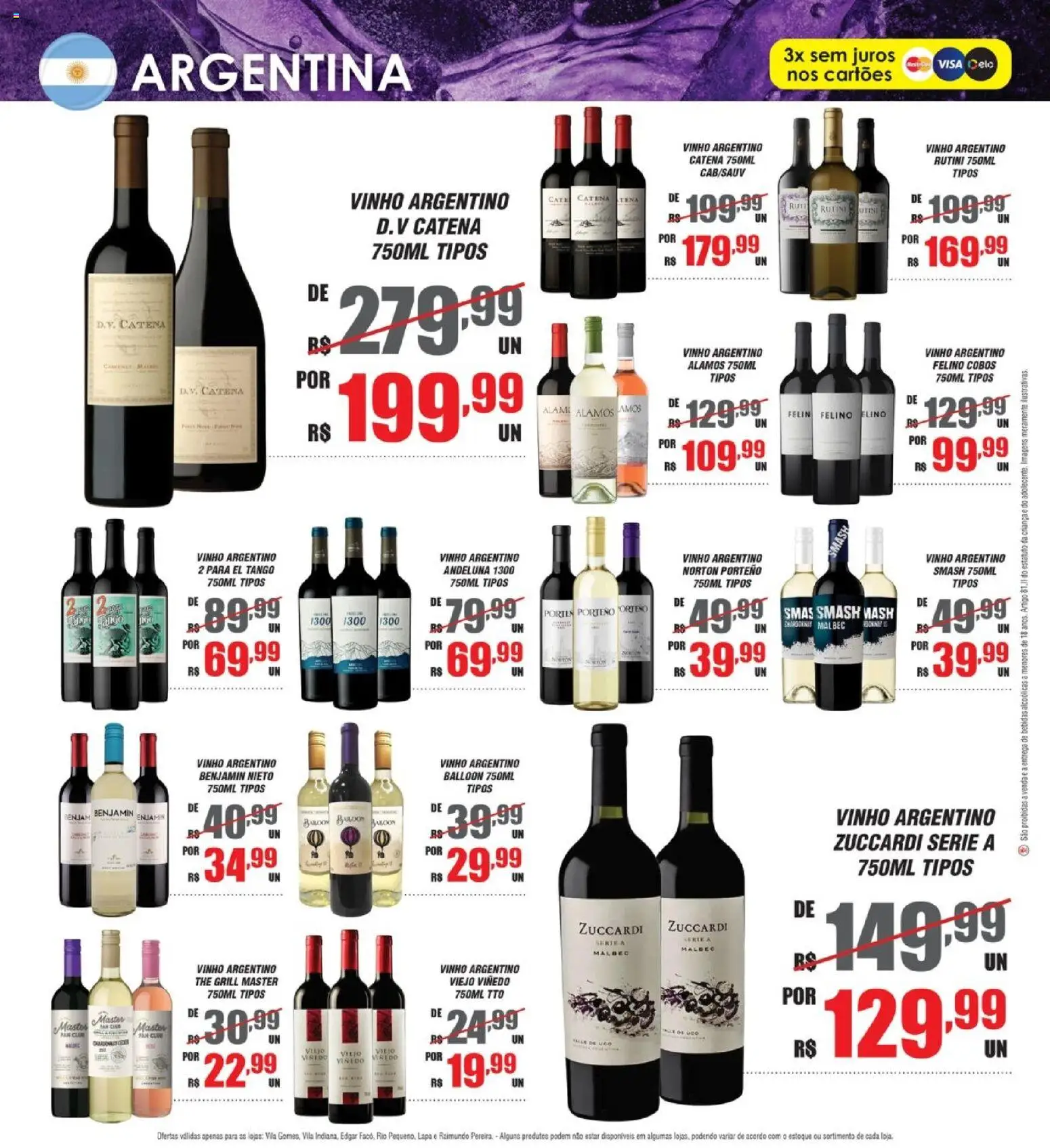 Violeta Supermercados Folheto - válido de 18/07/2026 | Página: 2 | Produtos: Grill, Vinho, Benjamin