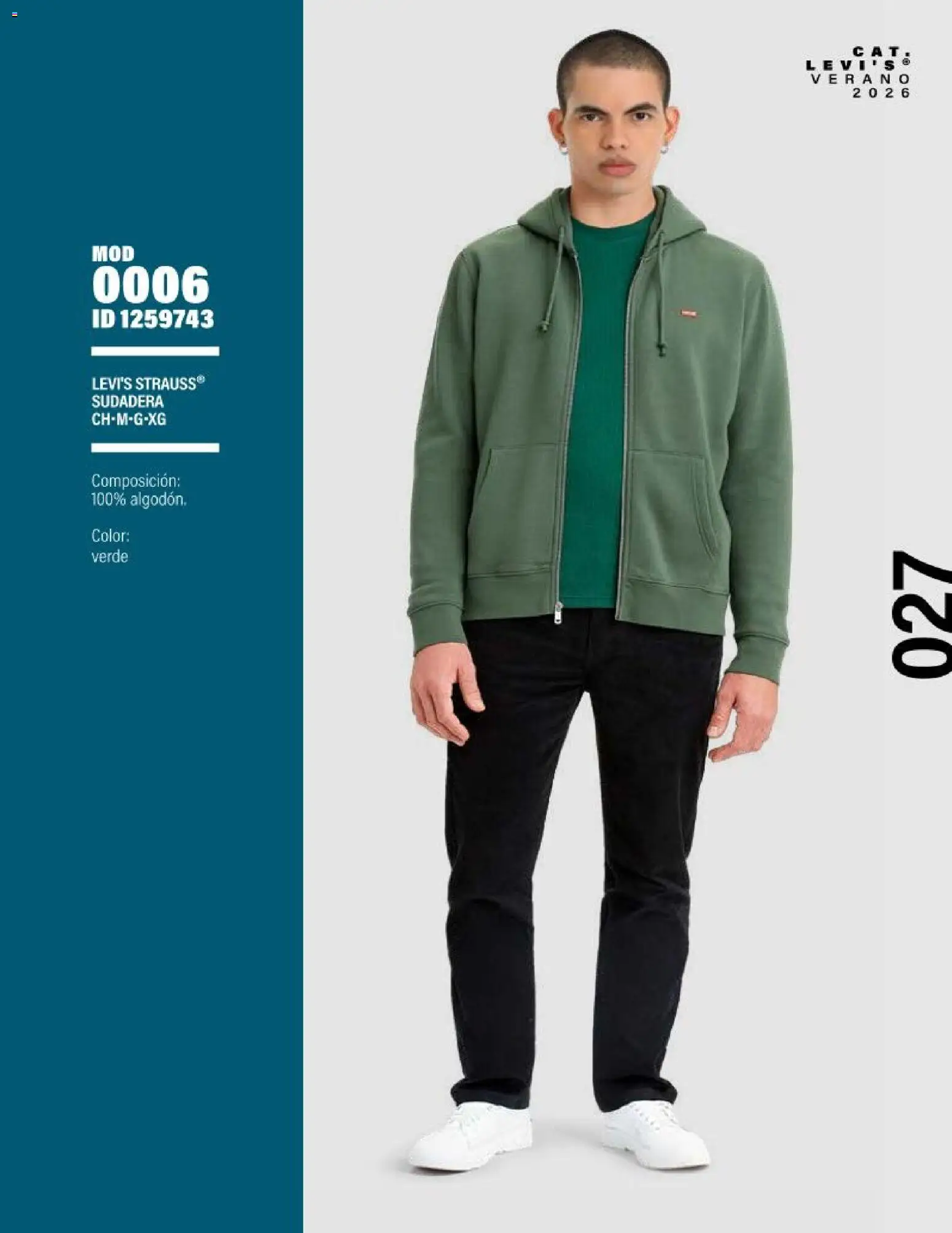 Nuevas ofertas de Price Shoes válidas en toda la República Mexicana desde el 11.06.2026. ¡Encuentra las mejores ofertas en Price Shoes catálogo Live in Levi's! | Página: 27 | Productos: Sudadera
