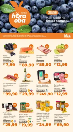Oba Hortifruti - Ofertas da semana - Pré-Visualização do folheto da loja Oba Hortifruti, válido de 18/09/2026 | Página: 1
