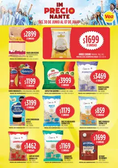 Vista previa Vea ofertas válido desde el 30/06/2026 | Página: 6 | Productos: Azucar, Ketchup, Garbanzos, Té