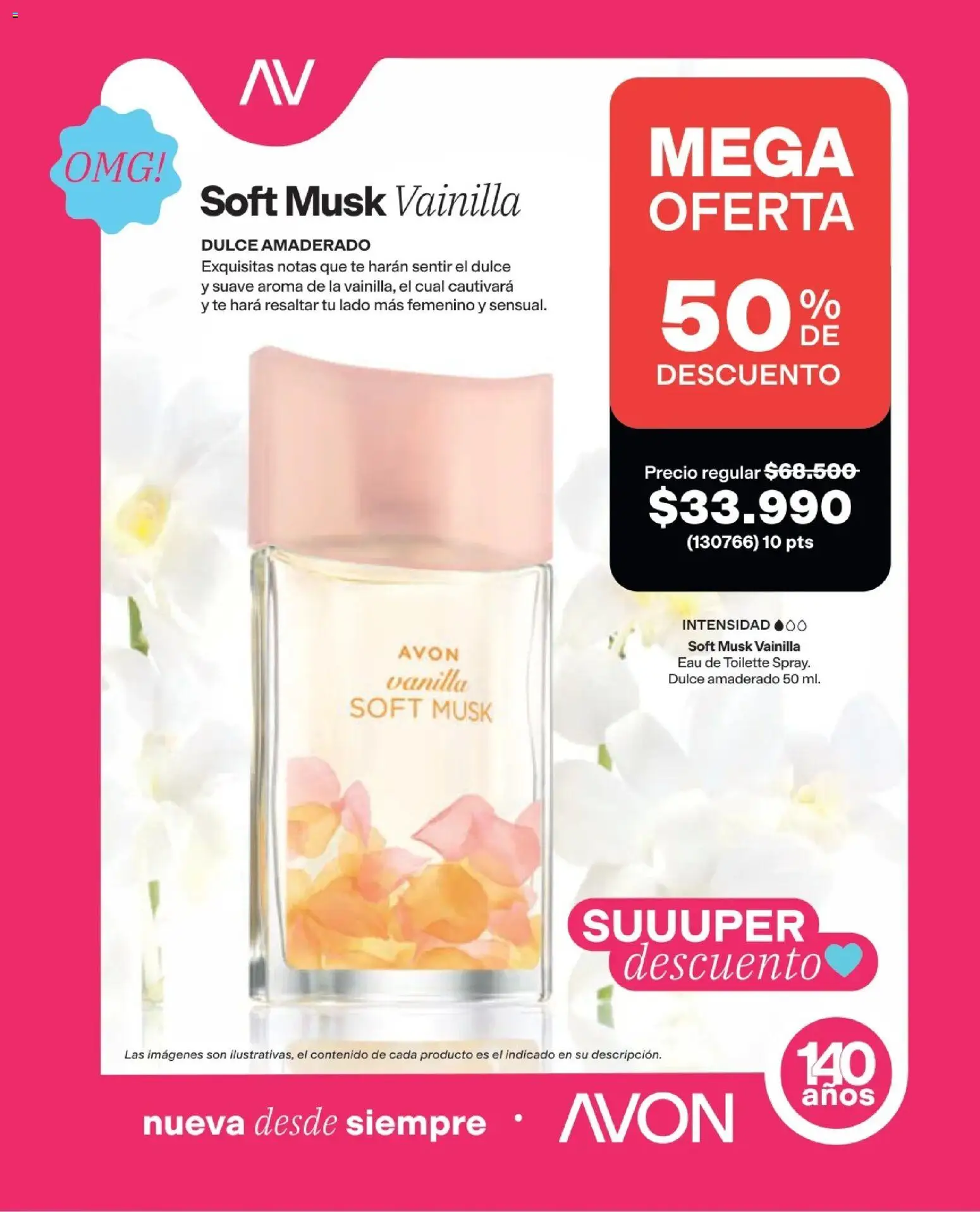 Avon revista - valida desde el 16/08/2026 | Página: 85 | Productos: Té, Eau de toilette, Vainilla