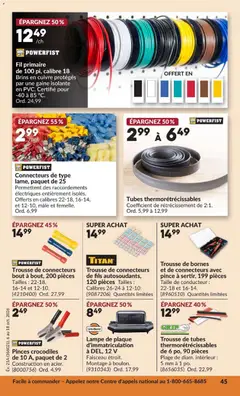Preview of Princess Auto circulaire - 2 Semaines de Soldes ! from shop Princess Auto valid from Oct 6, 2026 | Page: 50