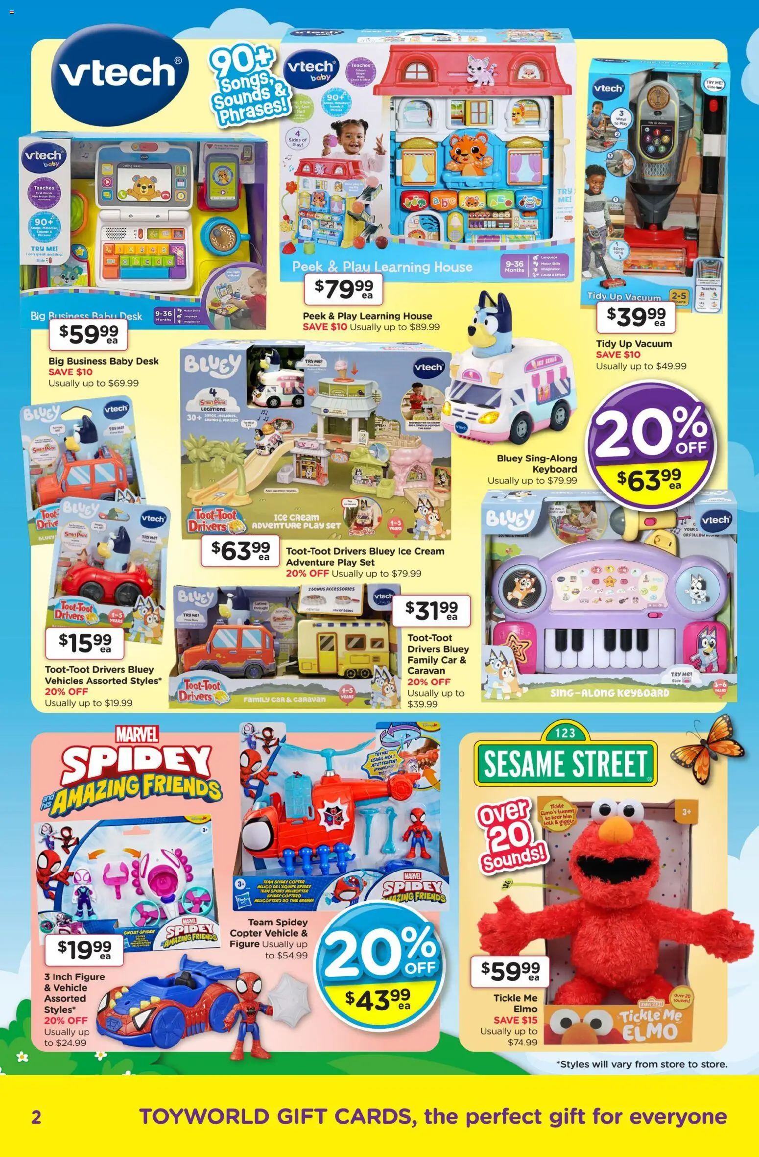 Toyworld catalogue - valid from 22/09/2026 | Page: 2 | Products: Desk, Cream, Ice cream, Accessories